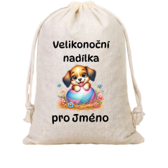 Velikonoční pytlík se jménem - pejsek