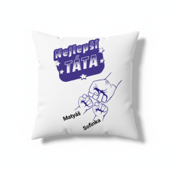 Polštář pro tatínky ruce s jmény dětí