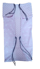 Nepadací deka sova culíky s vyšitým jménem