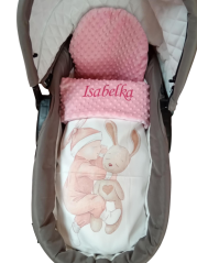 Minky deka s vyšitým menom miminko