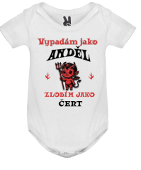 Body vypadám jako anděl zlobím jako čert