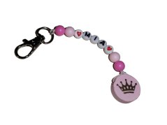 Přívěsek na klíče korunka - vlastní jméno