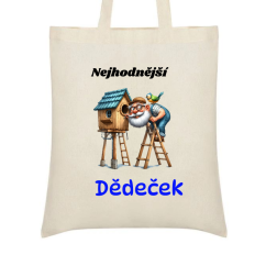 Taška s motivem dědečka -Nejhodnější dědeček
