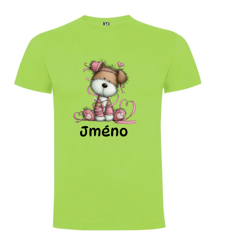 Tričko se jménem pejsek