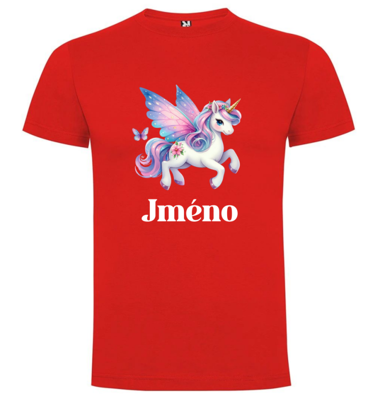 Tričko se jménem jednorožec