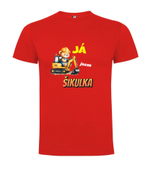 Tričko bagr Já jsem šikulka
