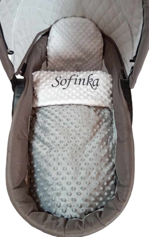 Minky deka s výšivkou jména