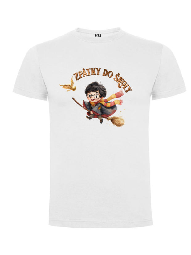Tričko Zpátky do školy - motiv kouzelnický