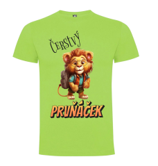 Tričko Čerstvý prvňáček lev