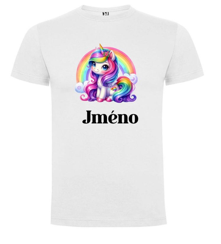 Tričko se jménem jednorožec