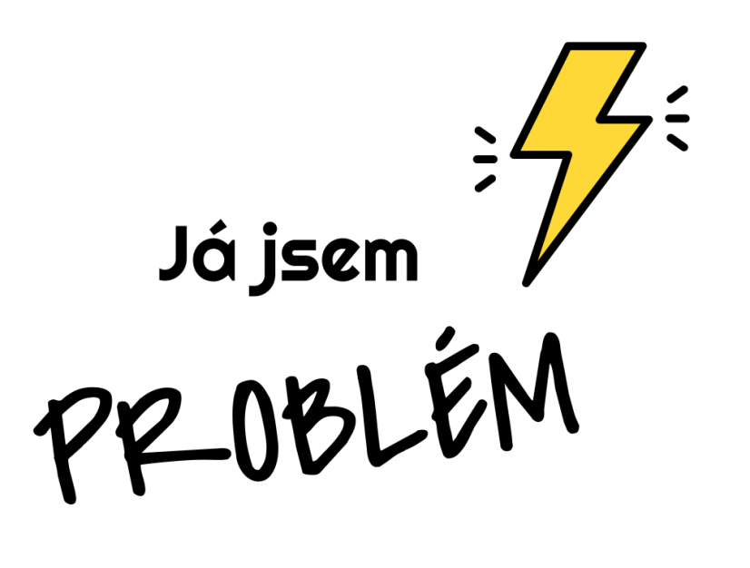 Dámské tričko Já jsem ten problém - Barva: Růžová