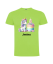 Narozeninové tričko se jménem Jednorožec - Barva: Zelená, Číslo: 8