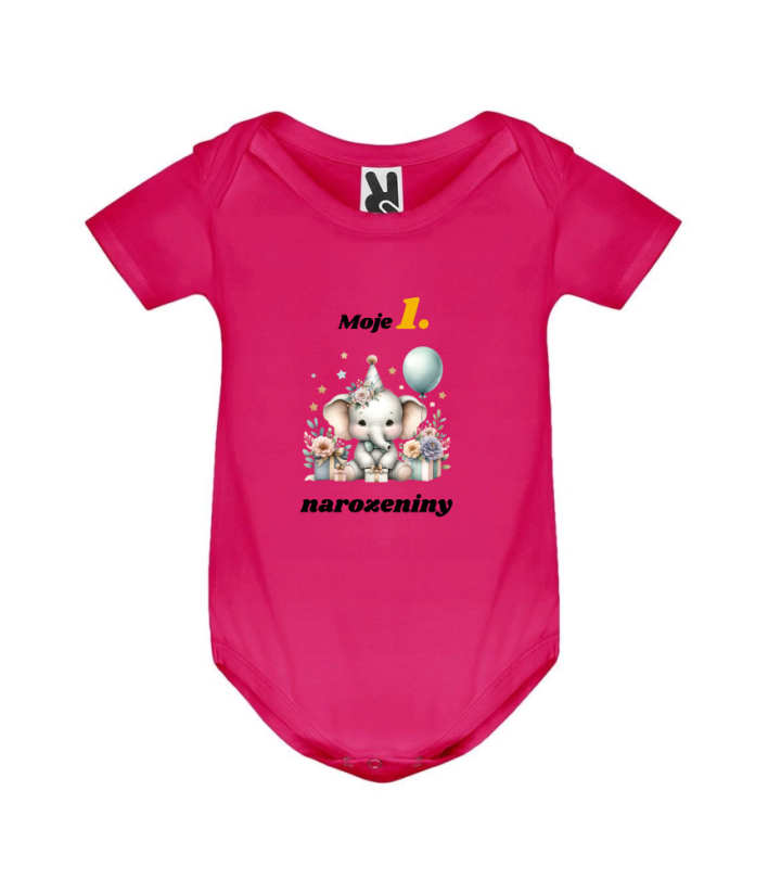 Body mám 1. narozeniny - Barva: Šedá