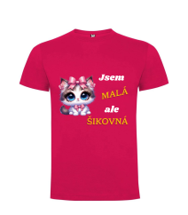Tričko kotě Jsem malá, ale šikovná
