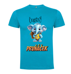 Tričko Čerstvý prvňáček slon