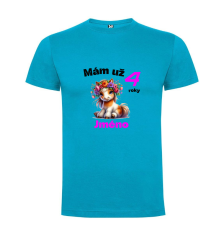 Narozeninové tričko poník se jménem