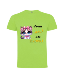 Tričko kotě Jsem malá, ale šikovná