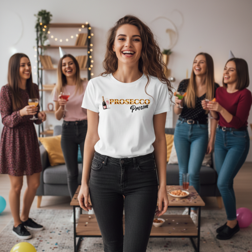 Dámské tričko - prosecco prosím