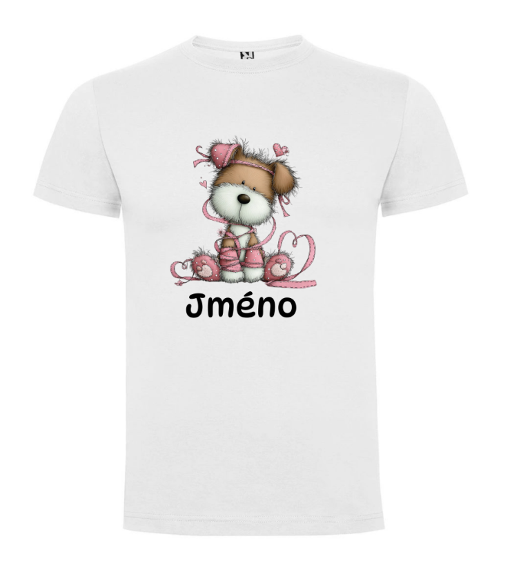 Tričko se jménem pejsek