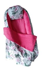 Oboustranné hnízdečko s podložkou růže