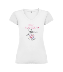 Dámské tričko nejlepší maminka se jmény dětí