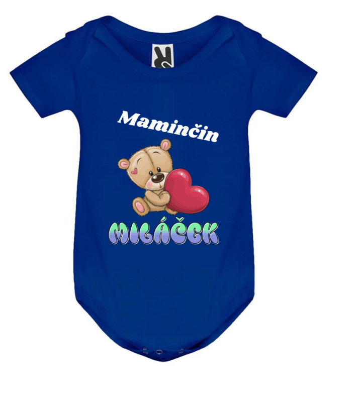 Body medvídek maminčin miláček - Barva: Bílá