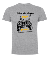 Tričko „Mám strašnou chuť se učit... ale naštěstí se umím ovládat!“ 🎮