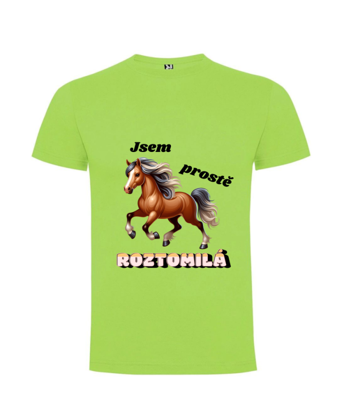 Tričko kůň Jsem prostě roztomilá