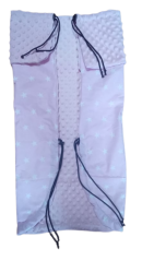 Nepadací deka sova culíky s vyšitým jménem