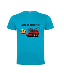 Tričko kombajn Mně to stačí říct 3x