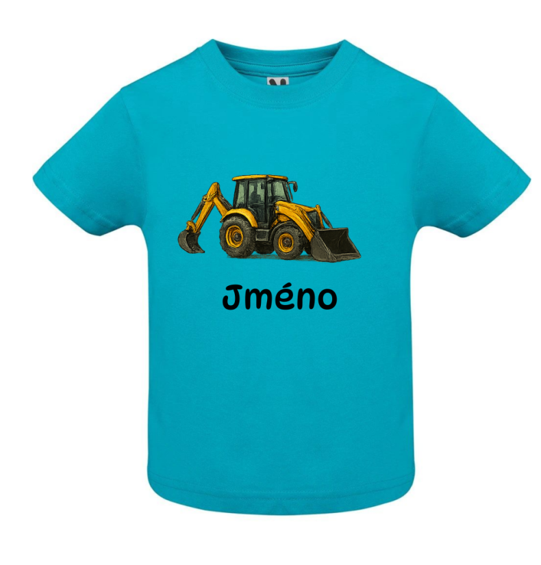 Tričko se jménem bagr