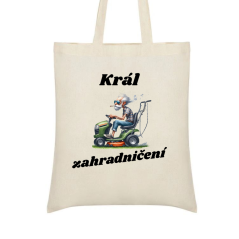 Taška s motivem dědečka - Král zahradničení