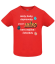Dětské velikonoční tričko s vlastním jménem - Barva: Červená