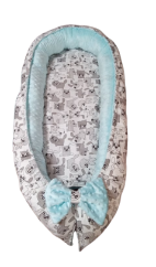 Oboustranné hnízdečko s podložkou kočička s pejskem