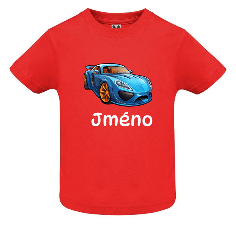 Tričko se jménem auto