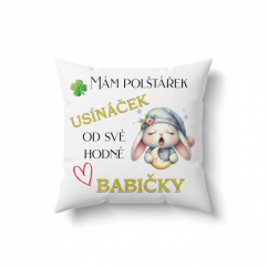 Polštář Usínaček zajíček od babičky