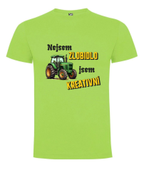 Tričko traktor Nejsem zlobidlo jsem kreativní