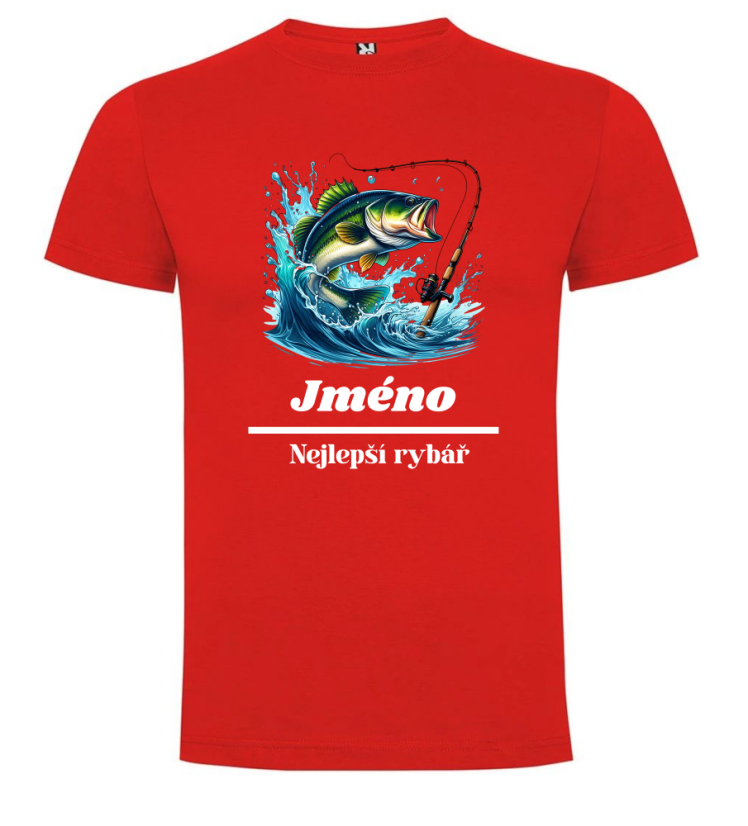 Tričko se jménem nejlepší rybář