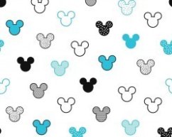 Mickey na bílé - xxl souprava do postýlky