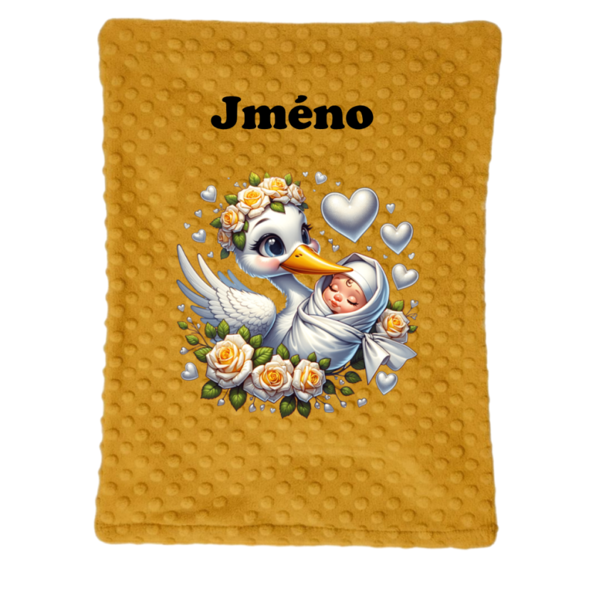Minky deka se jména – motiv Miminko