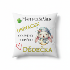 Polštář Usínaček zajíček od dědečka