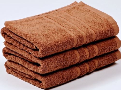 Osuška s vlastním textem + obrázek - Barva: Hnědá