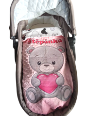 Minky deka se jména – motiv Medvídek holka