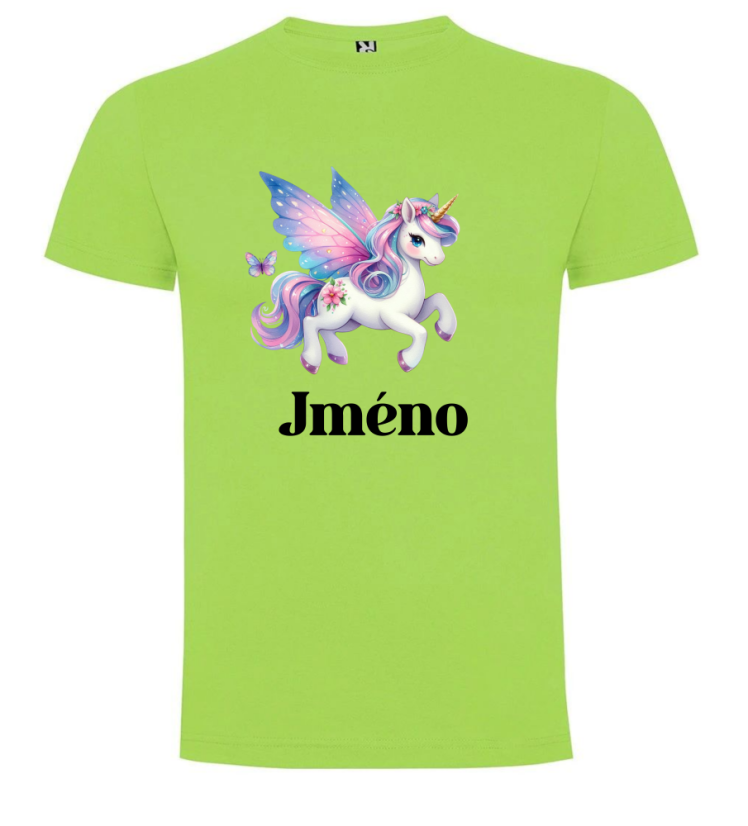 Tričko se jménem jednorožec