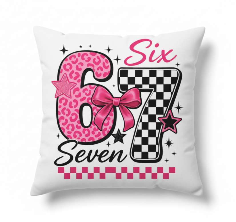 Polštář 67 six seven