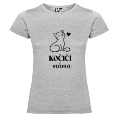 Dámské tričko - Kočičí máma