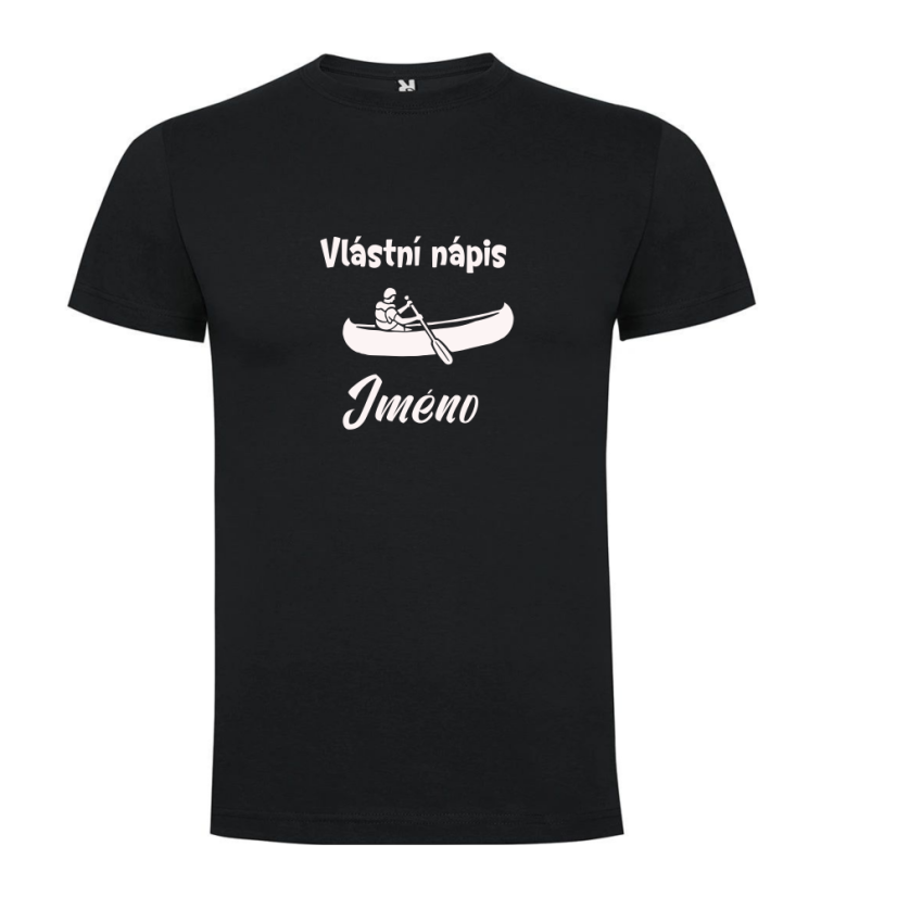 Vodácké tričko vlastní nápis a jméno