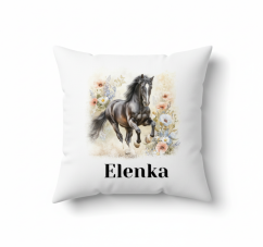 Polštář KONĚ  se jménem