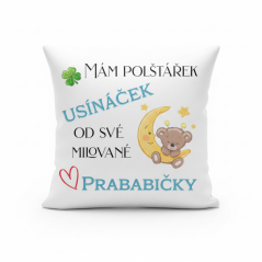 Polštář Usínaček od prababičky