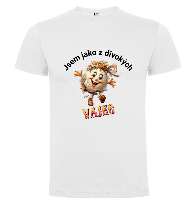 Velikonoční tričko s motivem vajíčko